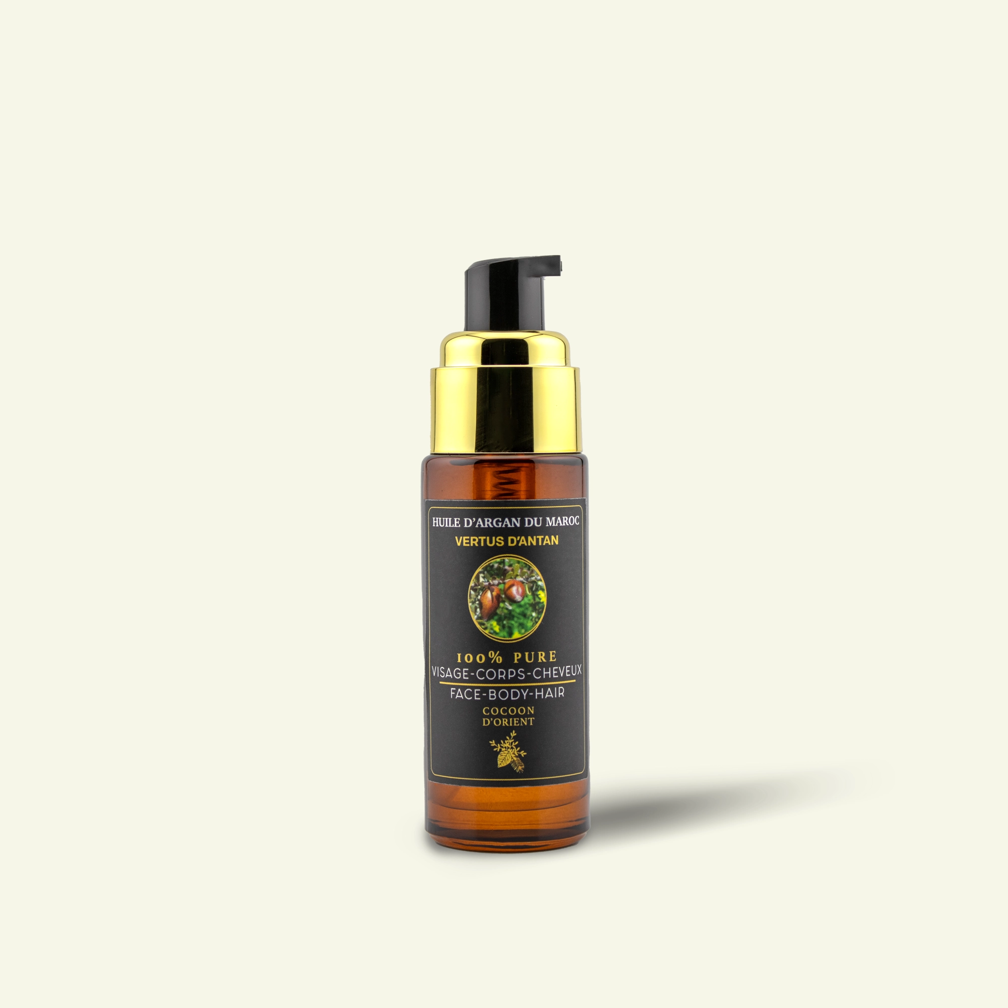 Vertus d’Antan – Huile d’Argan Pure – Cocoon d’Orient