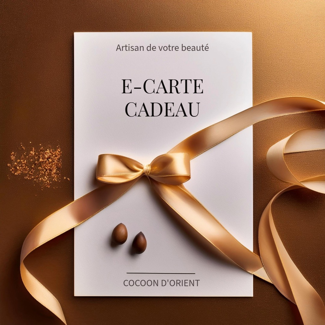 Carte Cadeau Cocoon d'Orient - Un Voyage Sensoriel vers le Bien-Être