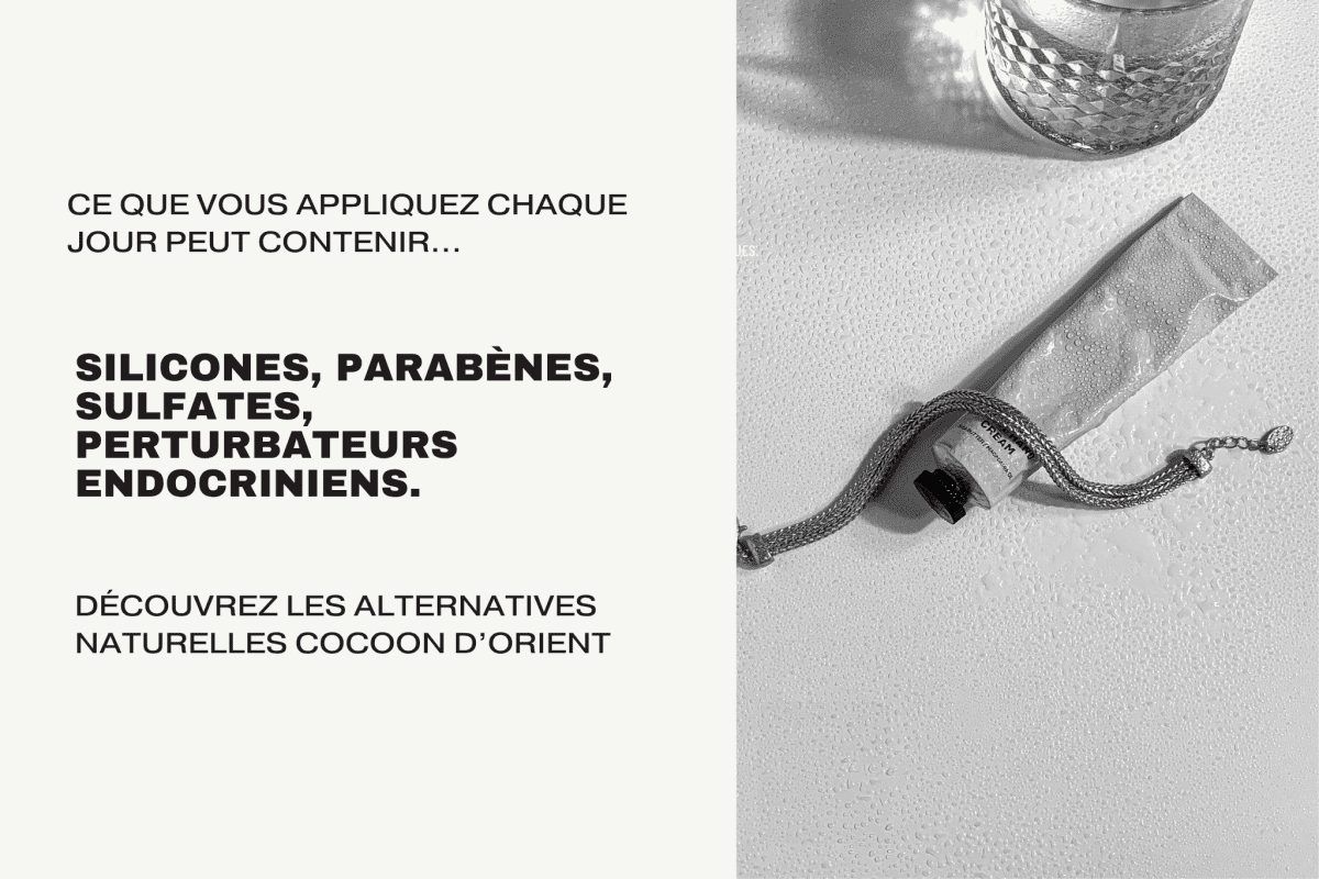 Étiquette cosmétique ingrédients à éviter – parabènes, silicones, sulfates – routine clean