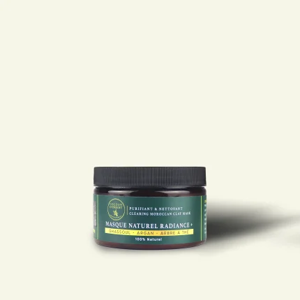 Masque purifiant visage au Ghassoul, Argan bio et Arbre à Thé – Cocoon d’Orient