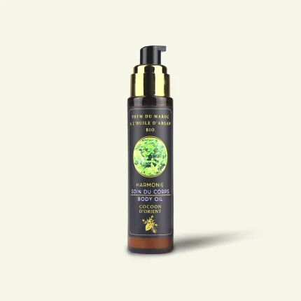 huile de massage relaxante à l’argan bio thym romarin eucalyptus – Cocoon d’Orient